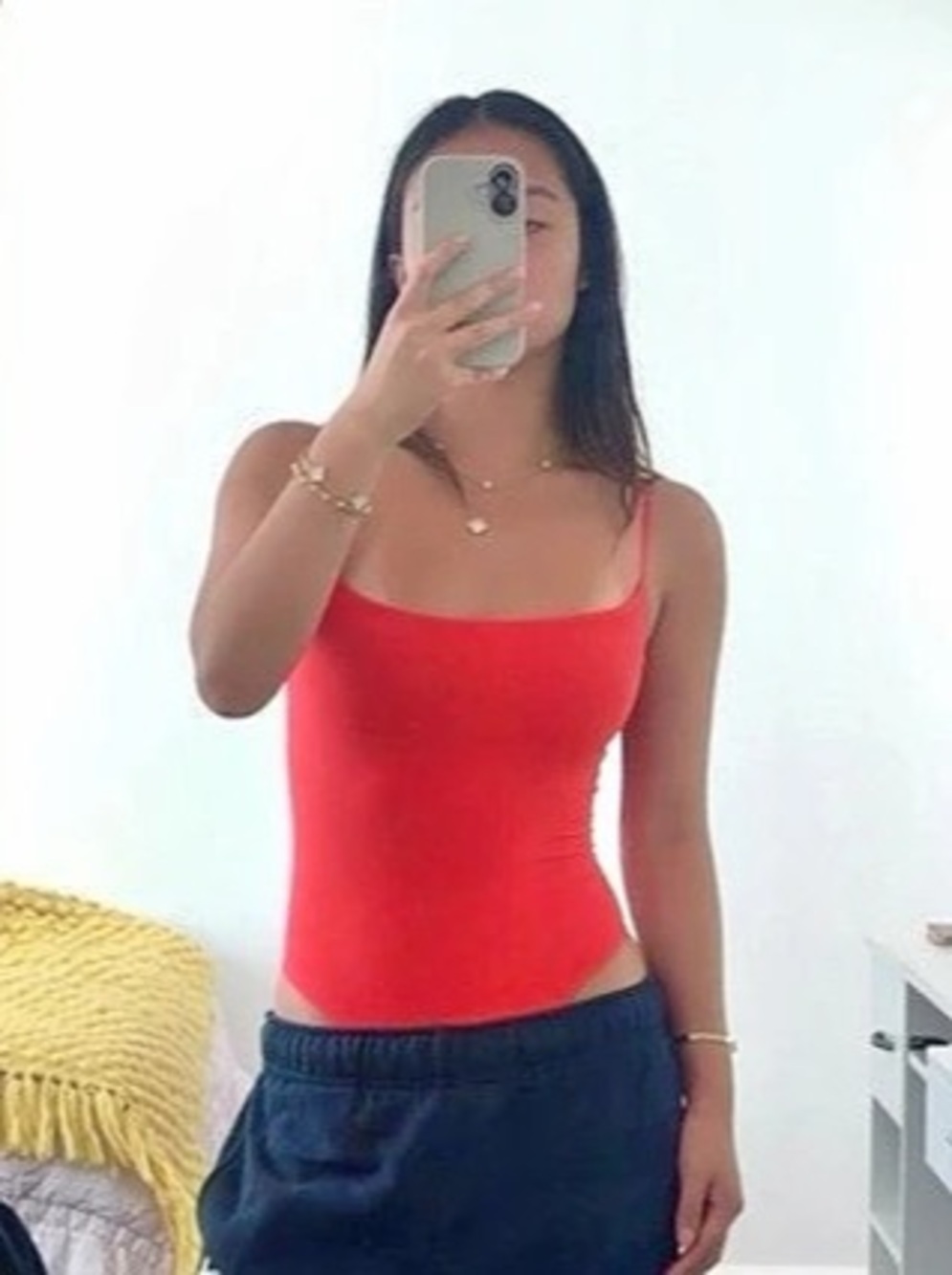 Skims Bodysuit Red